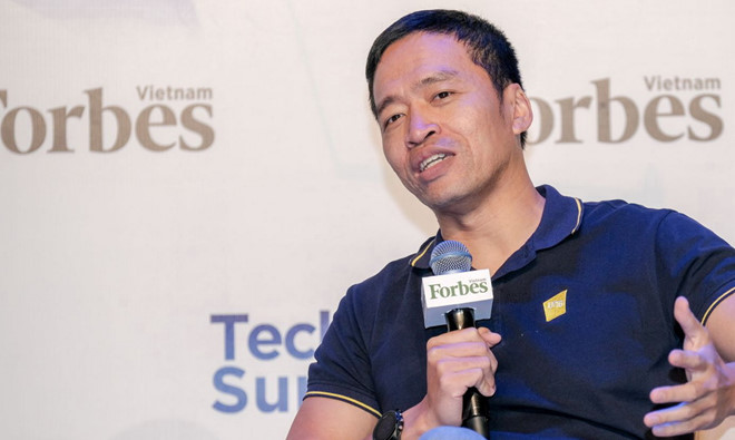Lê Hồng Minh chia sẻ về công nghệ trong tương lai ở Việt Nam trong hội nghị của Forbes